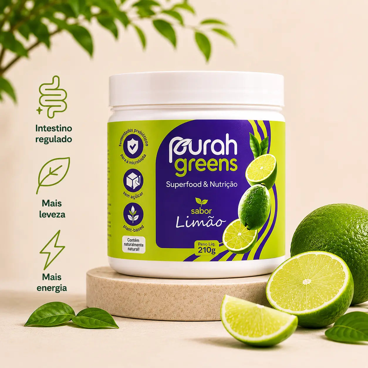 Purah Greens- Limão